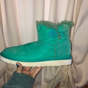 Teal Mini Bailey Ugg Boots